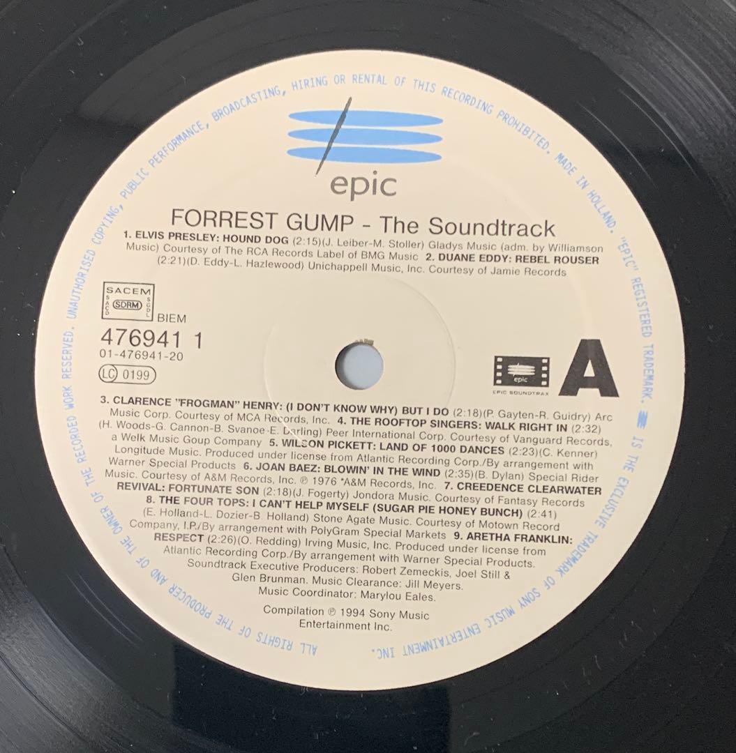 希少 サントラ Forrest Gump The Soundtrack