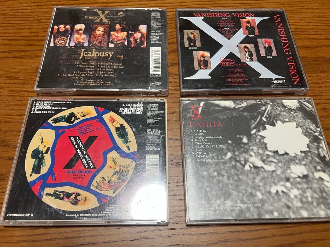 邦楽 X Vanishing Vision.Dahlia.Jealousy.BLUE