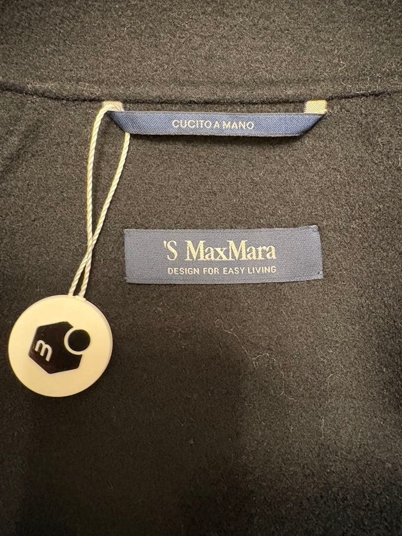 ♡マックスマーラ S MaxMara ブラック コート♡