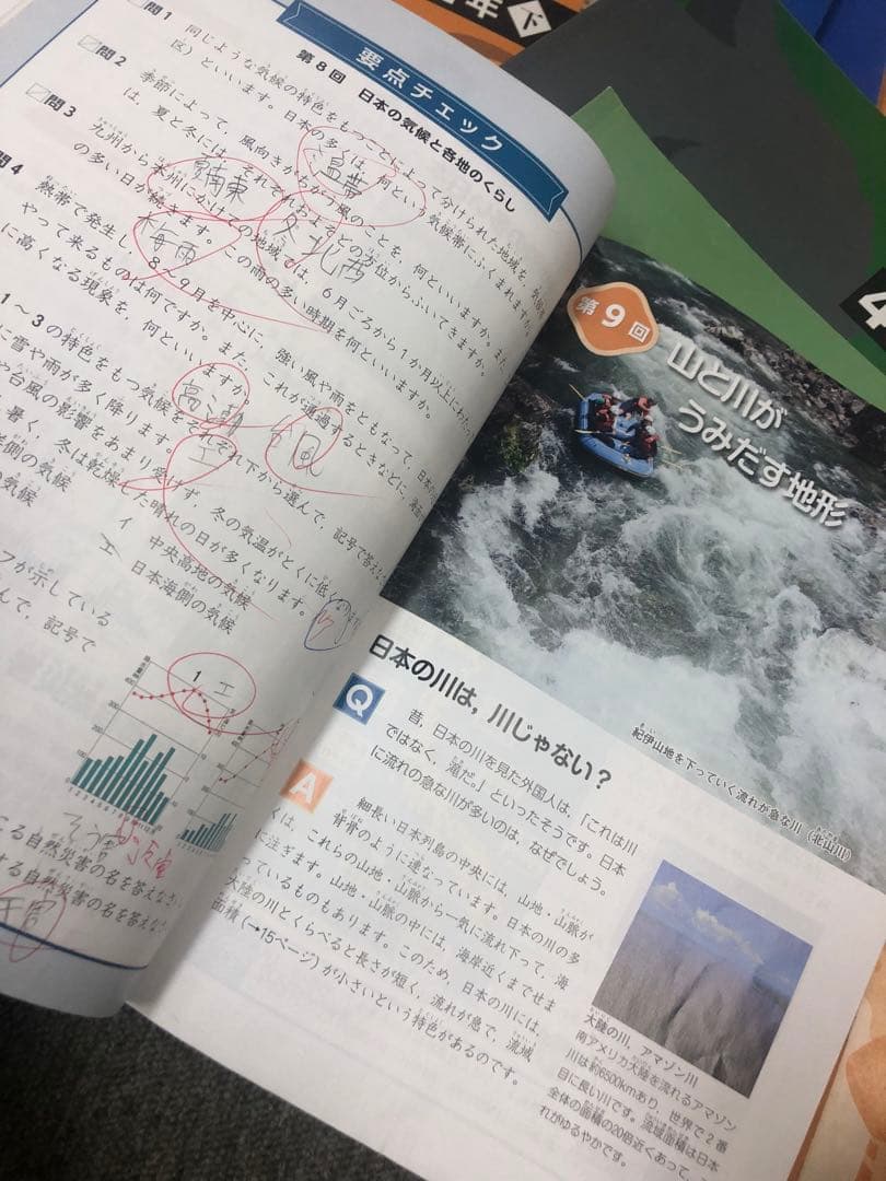四谷大塚4年予習シリーズ国算理社/演習/漢字/計算上下　２０２２年度版　中古