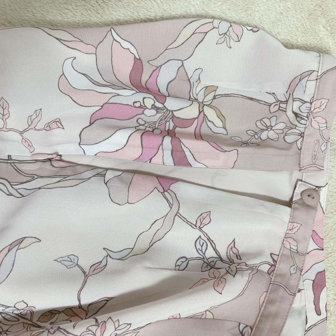 インゲボルグ ロングスカート ピンクM 花柄 ピンクハウス 春夏コーデ 上品
