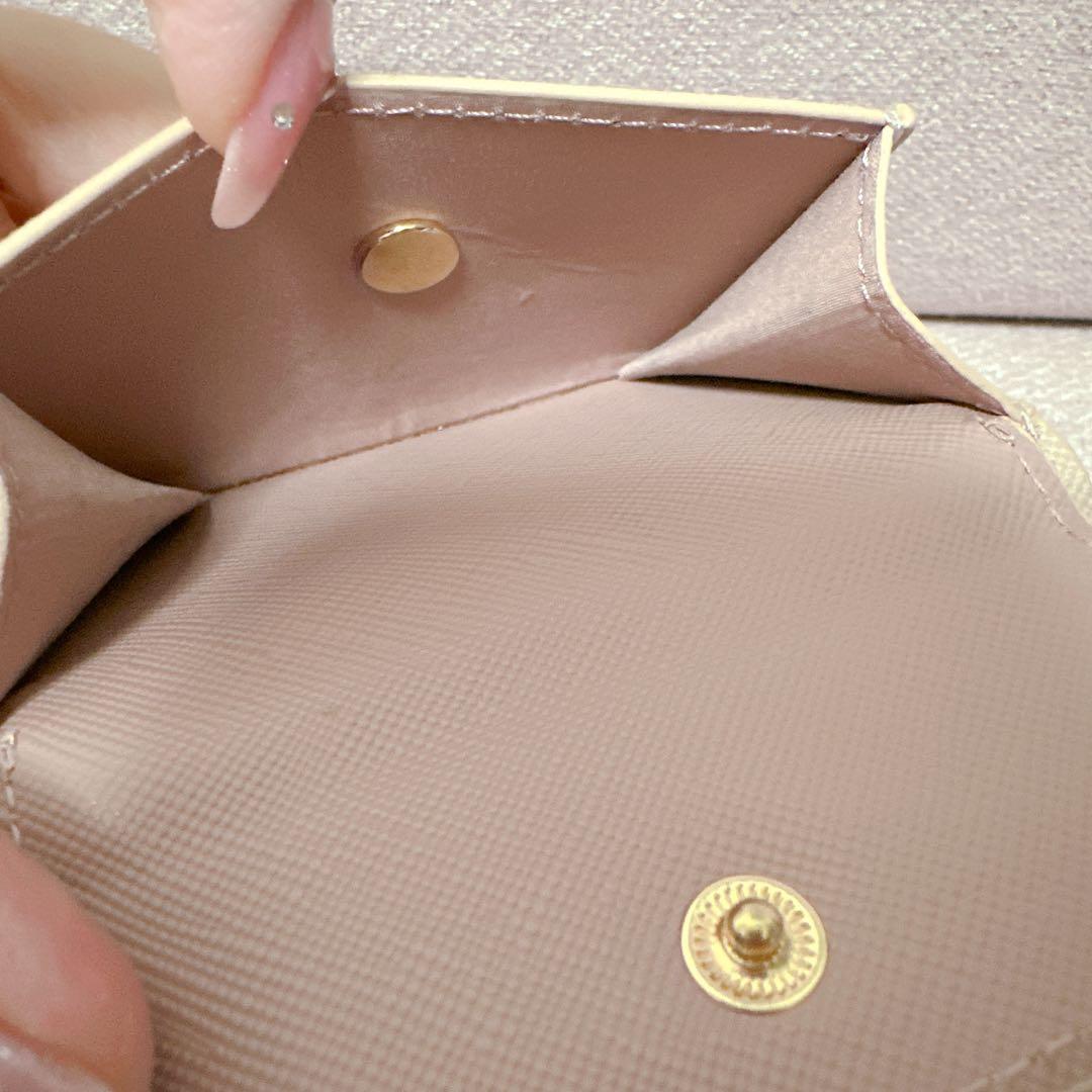 RANDA チェリー柄 三つ折り財布 ほぼ新品未使用
