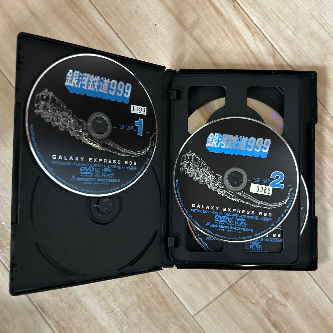 【説明要確認】銀河鉄道999　TV版　DVD全19巻　レンタルアップ