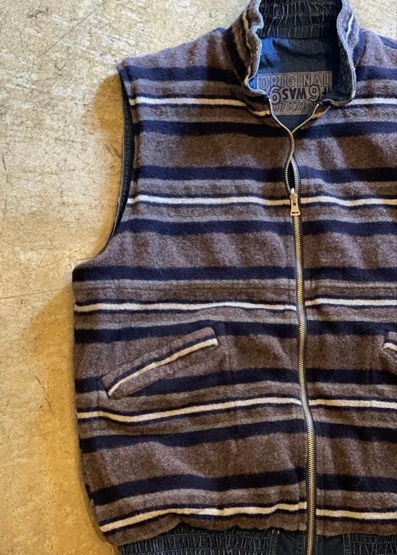 トップス TENDERLOIN DENIM BLANKET SIBLE VEST