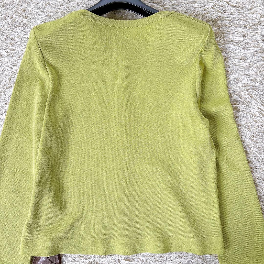 タグ付✨美品✨フォクシー エブリデイカーディガン 38 グリーン系 長袖