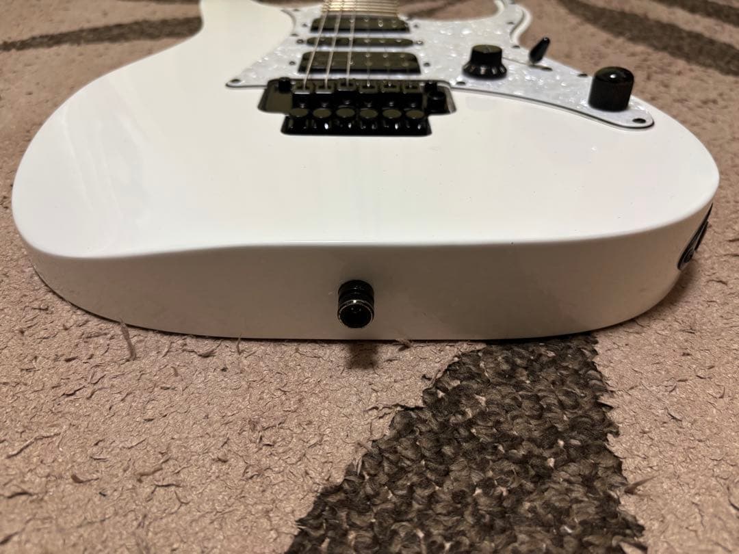 【値下げ】アイバニーズ RG350DXZ ホワイト　ソフトケース・ストラップ付き