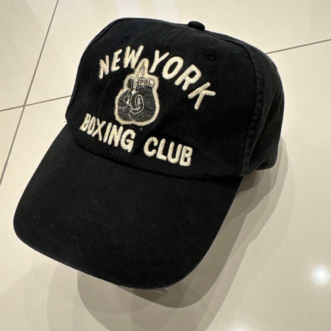 ポロ　ラルフローレン　ボクシングクラブ　キャップ　ニューヨーク　BOXING