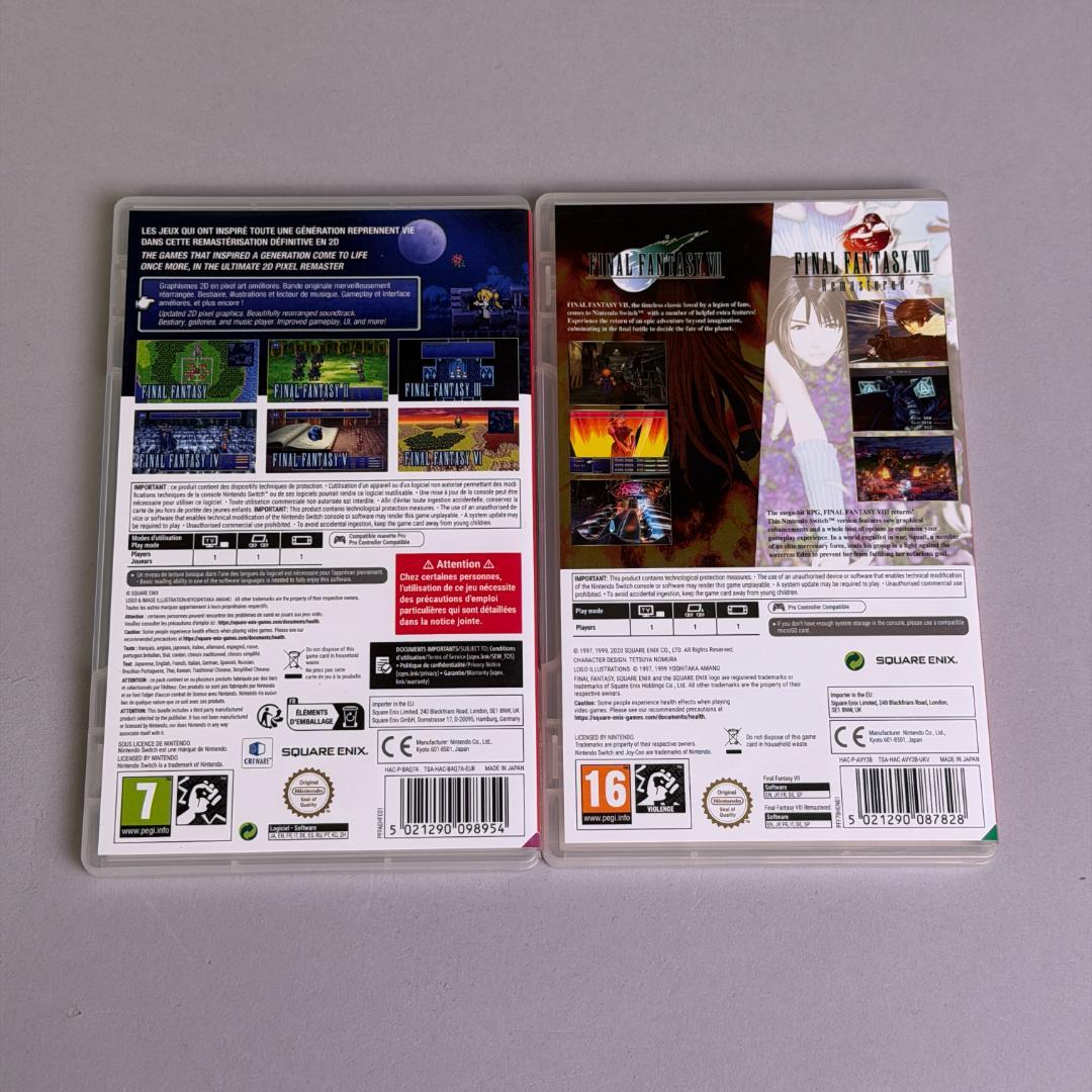 SwitchFINAL FANTASY I–VI VII VIII 2本セット
