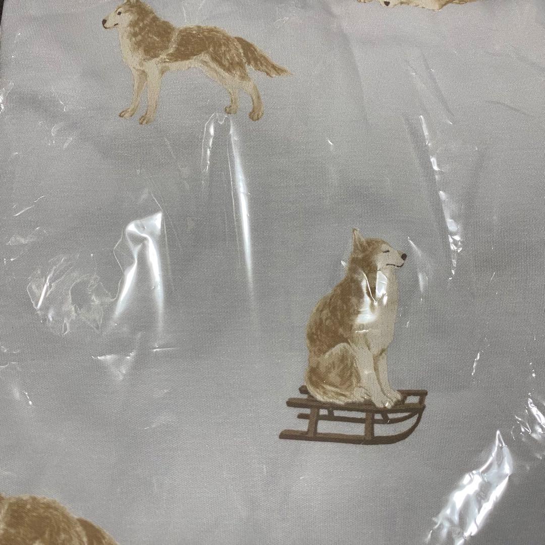 新品♡レア♡ジェラートピケ ハスキー柄プルオーバー&ロングパンツ 上下セット