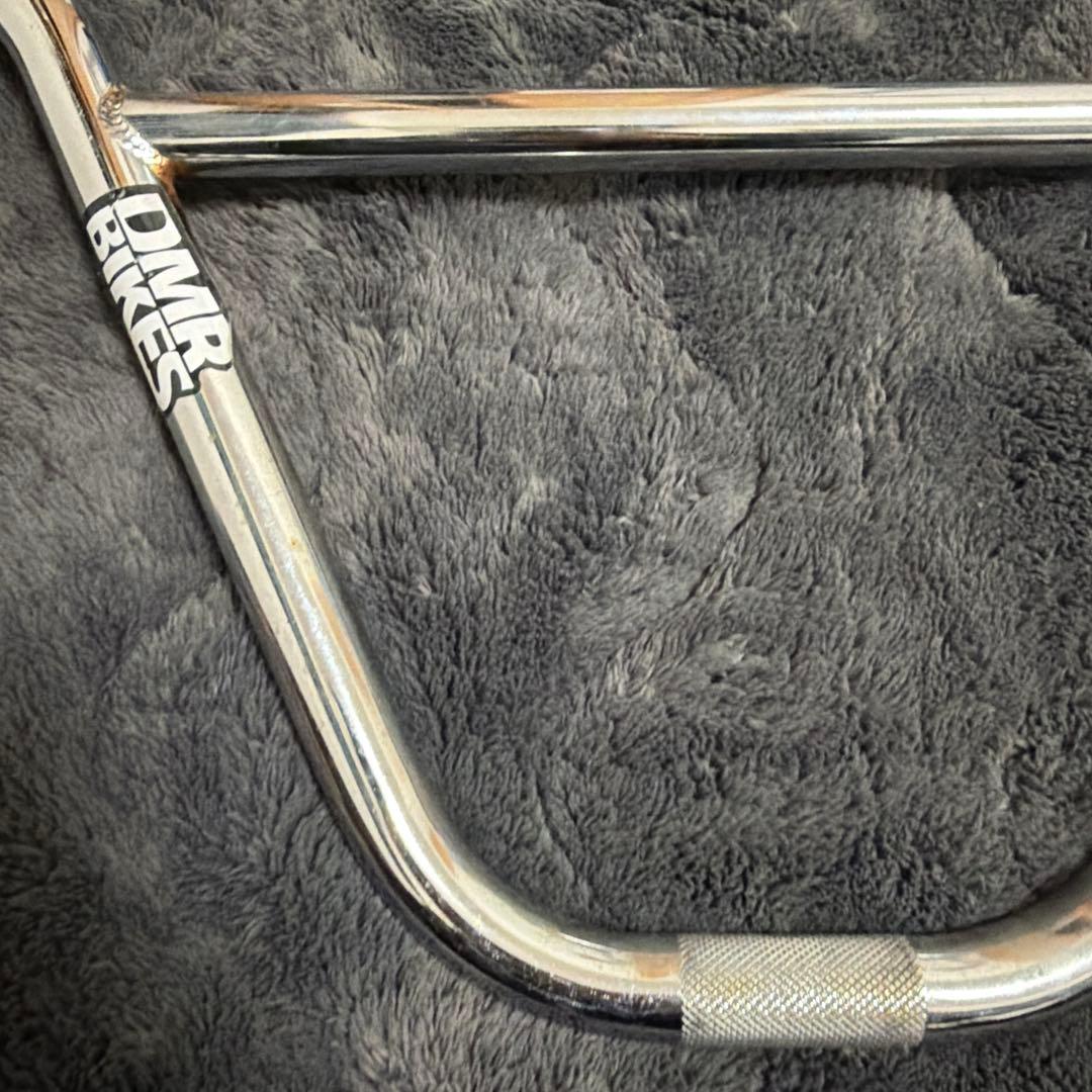 BMX ツーピース　ハンドル　シルバー　メッキ