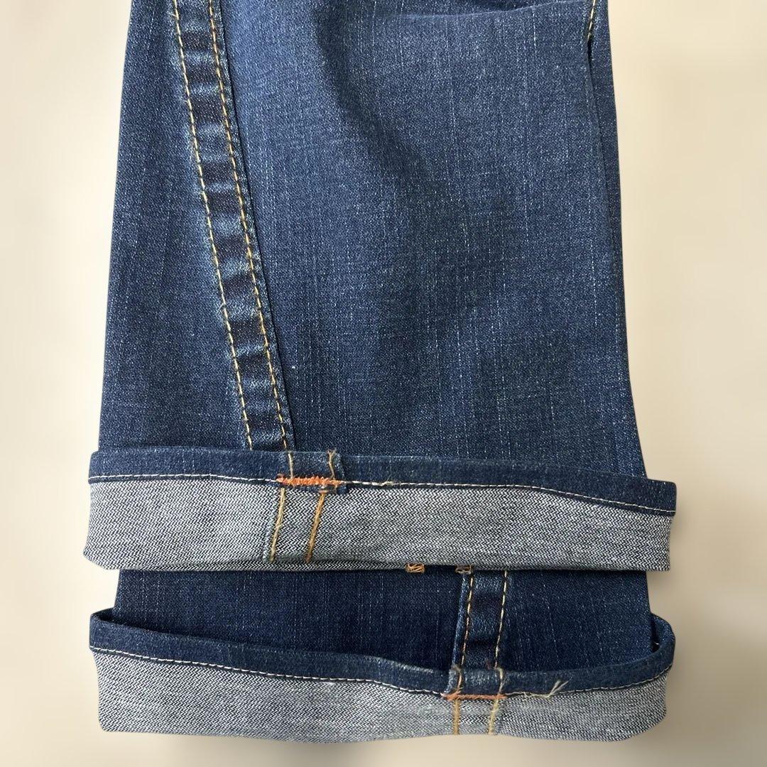 美品 トゥルーレリジョン JOEY フレア ブーツカット 太スティッチ W23