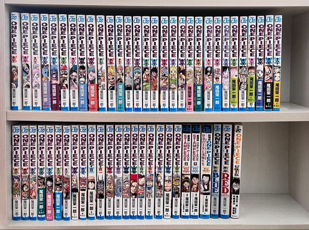 ONE PIECE 漫画 全110巻 関連本6巻 ワンピース