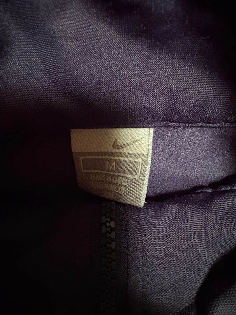 00s NIKE トラックジャケット バックビッグロゴ M y2k