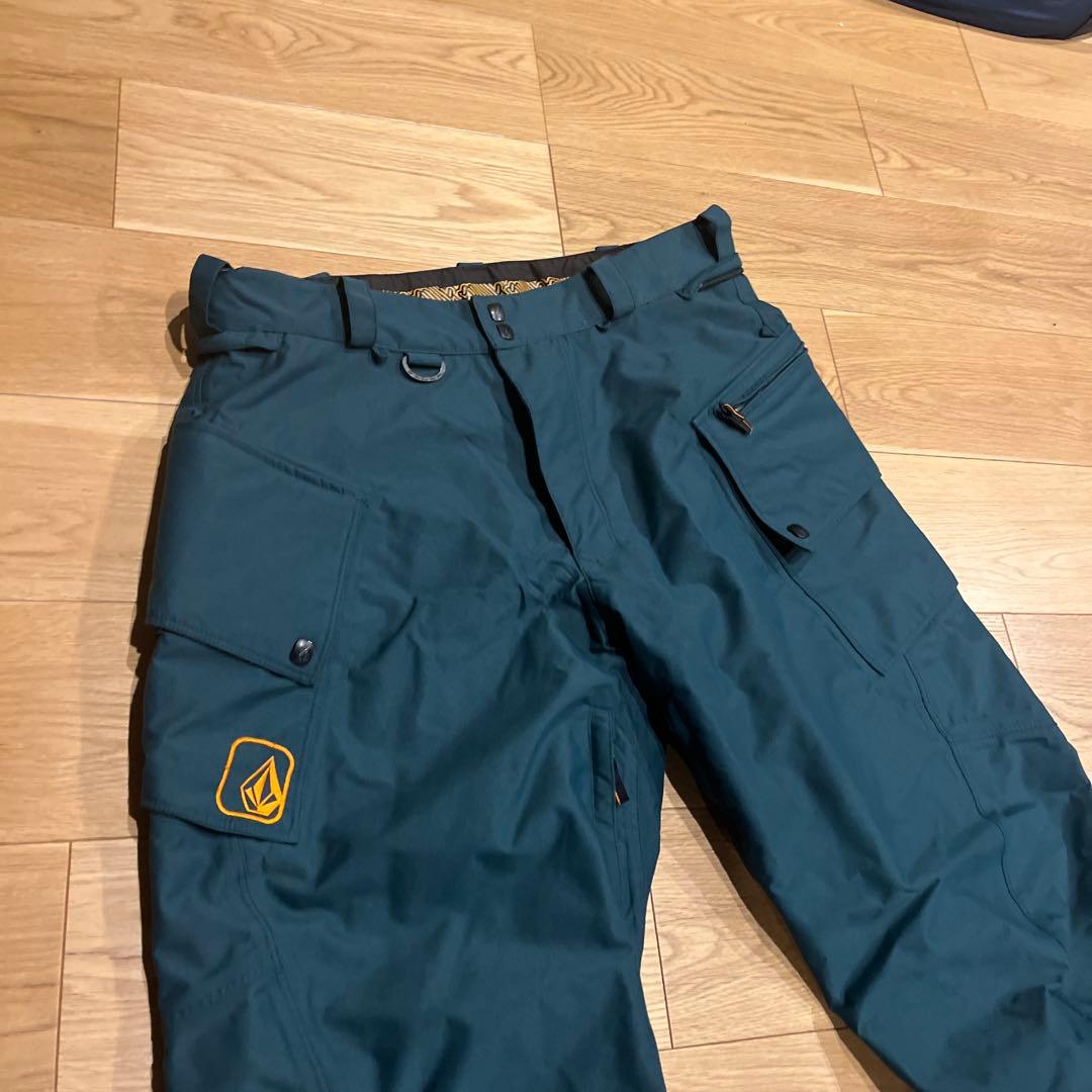 ボルコム スノーボードパンツ ダークグリーン　Lサイズ