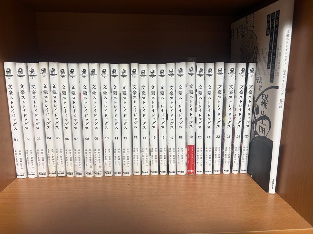 文豪ストレイドッグス 1-25巻,27巻セット ガイドブック その他4冊