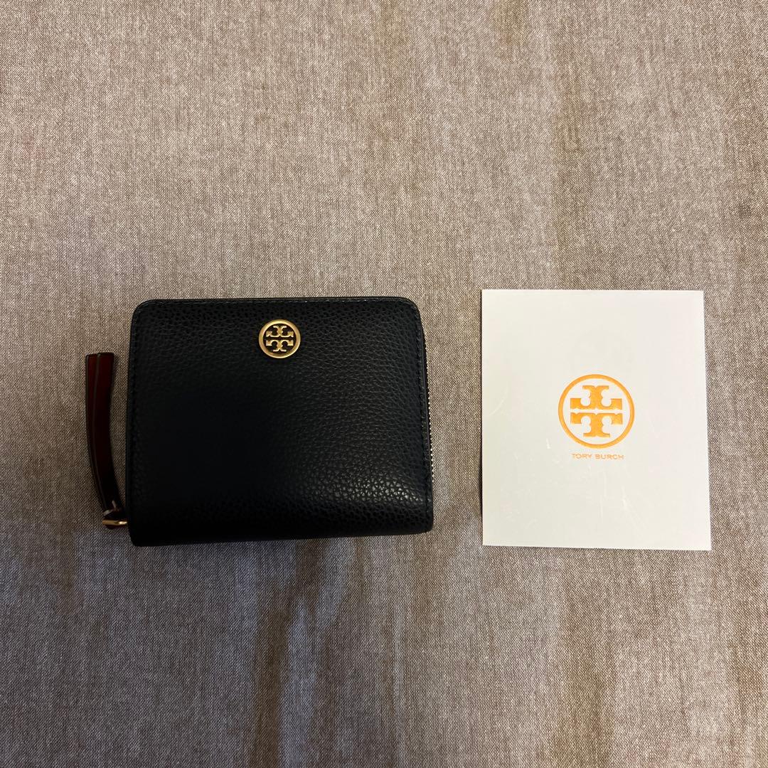 terujiroさん専用　TORY BURCH ブラック 二つ折り財布