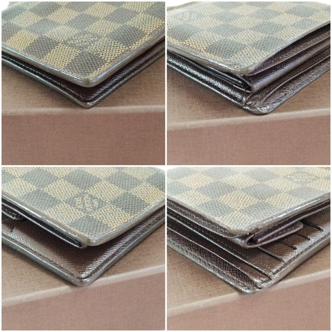 LOUIS VUITTON ポルトビエカルトクレディモネ エベヌ 二つ折り財布
