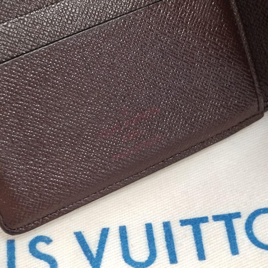 LOUIS VUITTON ポルトビエカルトクレディモネ エベヌ 二つ折り財布