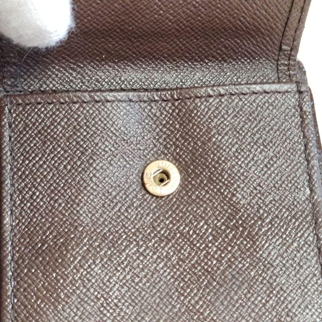 LOUIS VUITTON ポルトビエカルトクレディモネ エベヌ 二つ折り財布