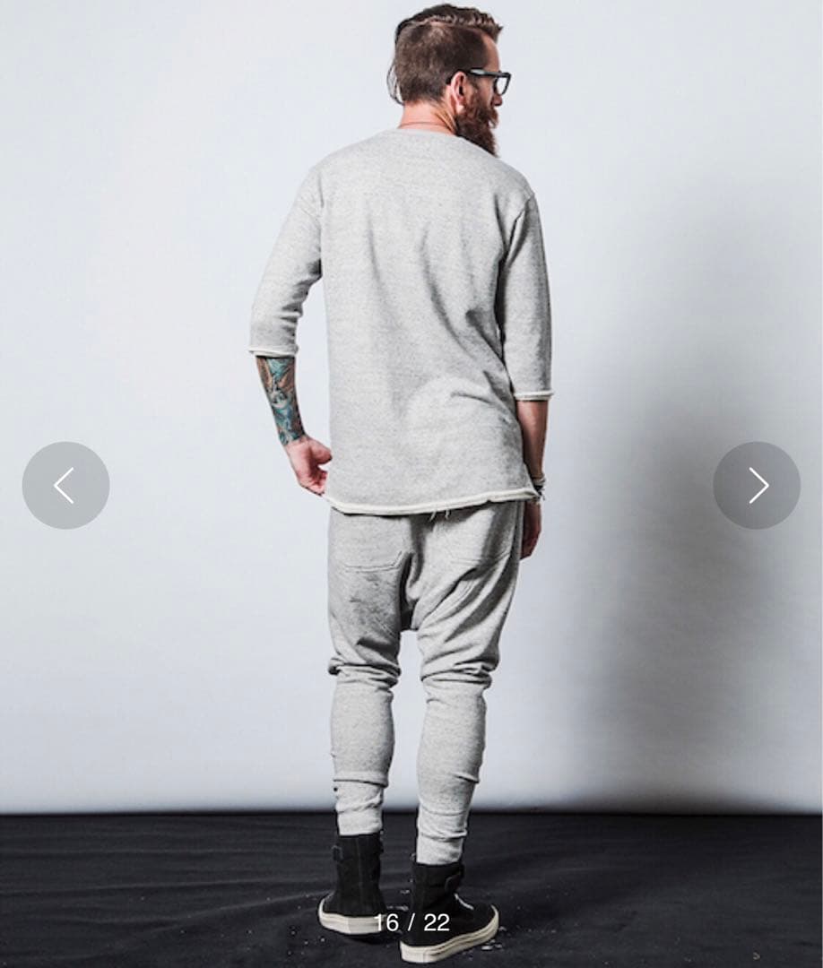 【美品】CHORD NUMBER EIGHT サルエルスウェットパンツ（M）