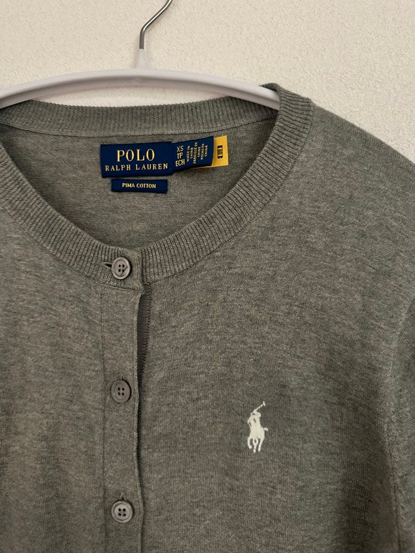 Polo Ralph Lauren グレー カーディガン　XS