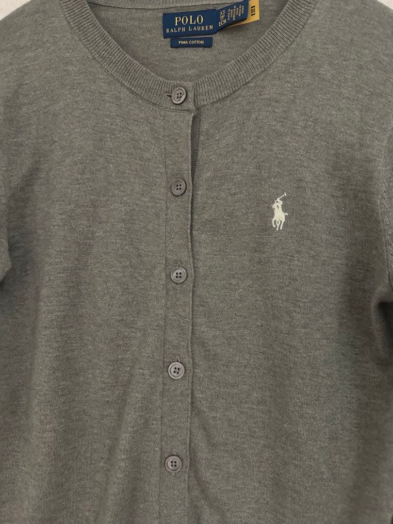 Polo Ralph Lauren グレー カーディガン　XS