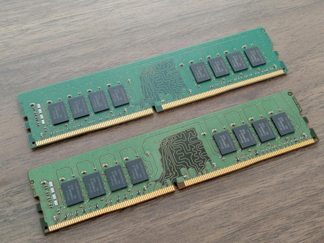 SKHynix製　PC4−2666　32GB (16GB-2枚)　メモリ