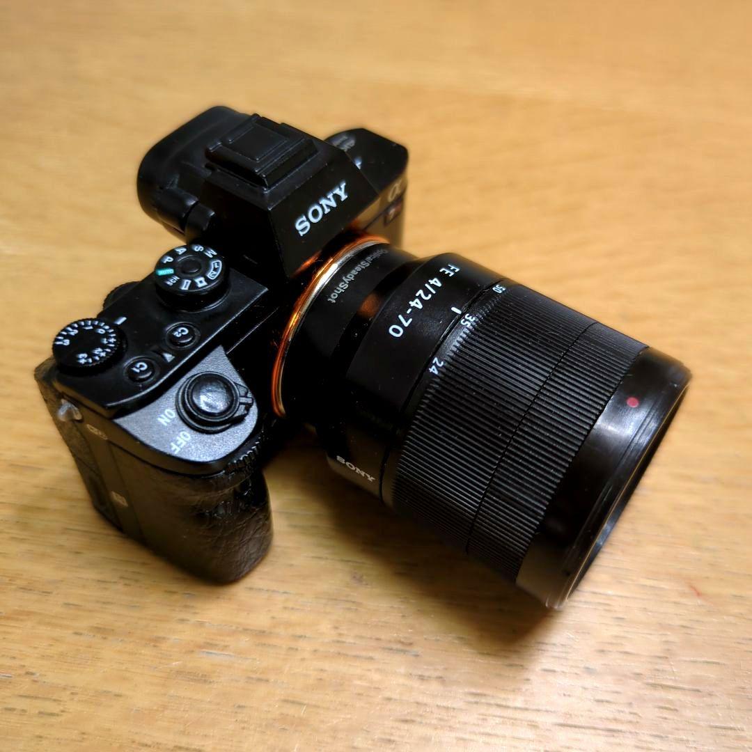 ミニチュア フィギュア カメラ　SONY α7R　 ソニー　ノベルティ