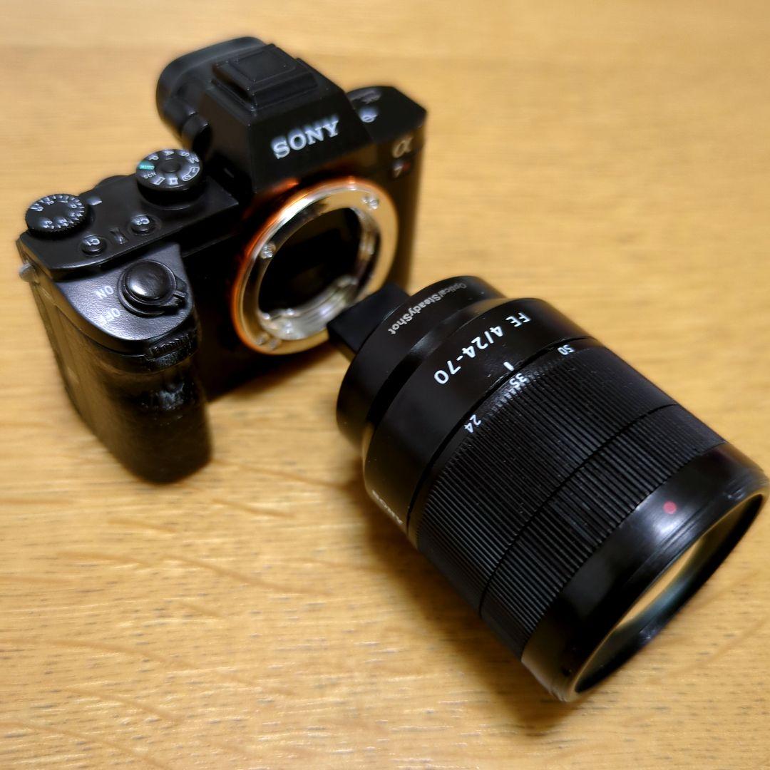 ミニチュア フィギュア カメラ　SONY α7R　 ソニー　ノベルティ