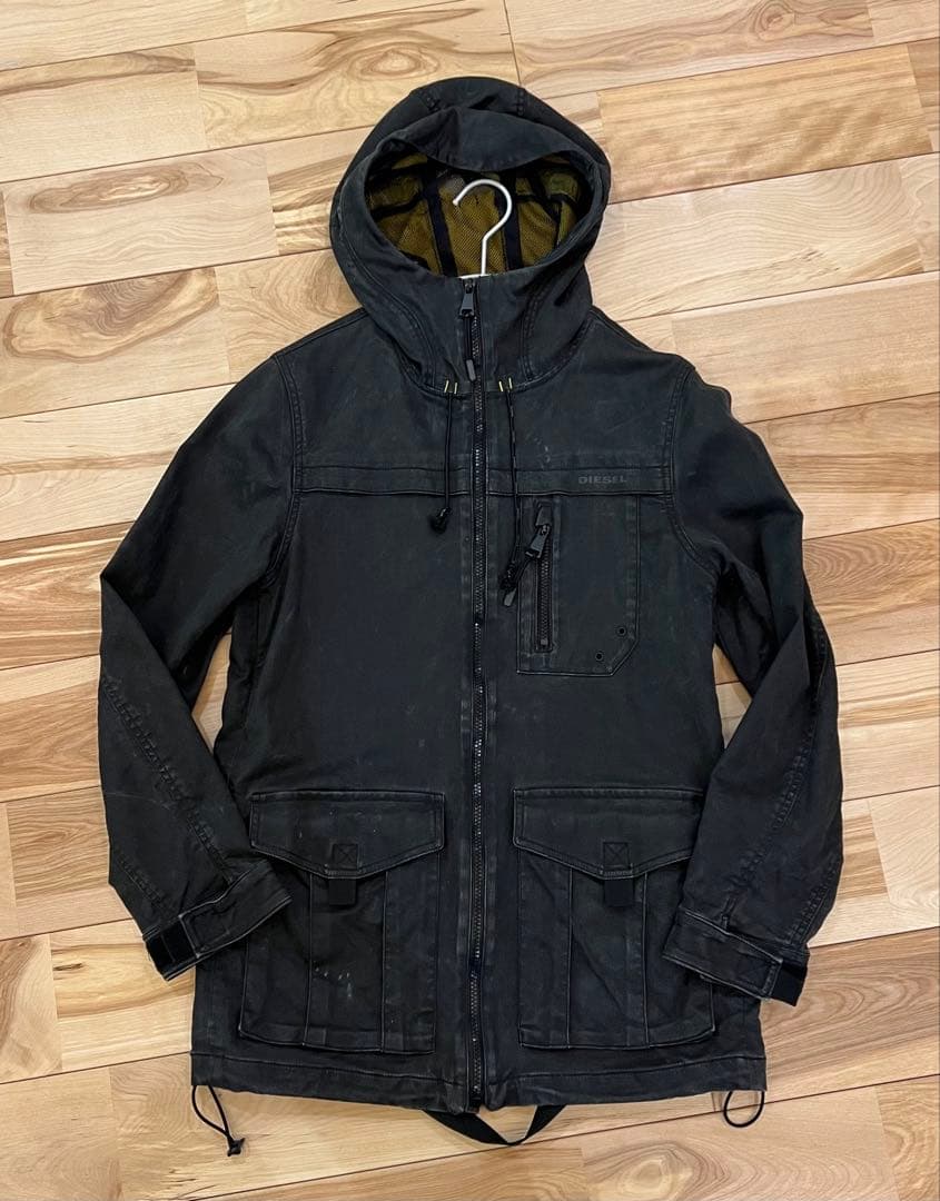 DIESEL ディーゼル　ジョグジーンズ　ブラック デニムジャケット　XS