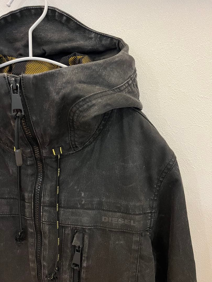 DIESEL ディーゼル　ジョグジーンズ　ブラック デニムジャケット　XS