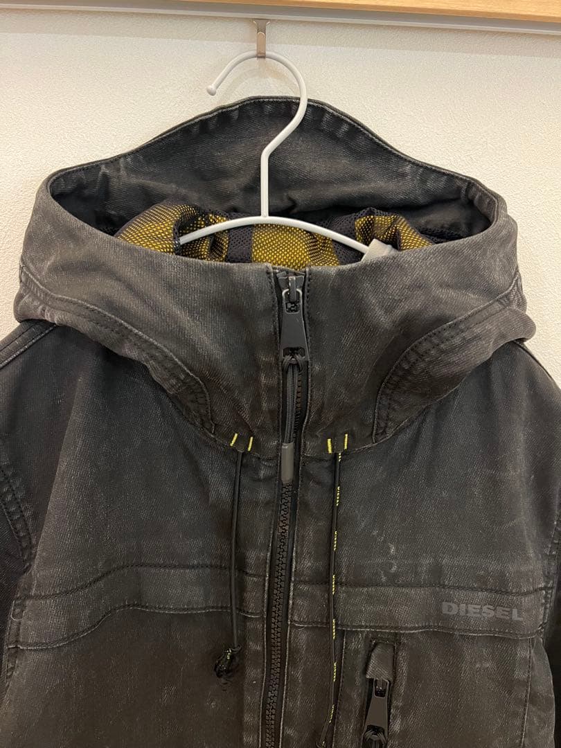 DIESEL ディーゼル　ジョグジーンズ　ブラック デニムジャケット　XS