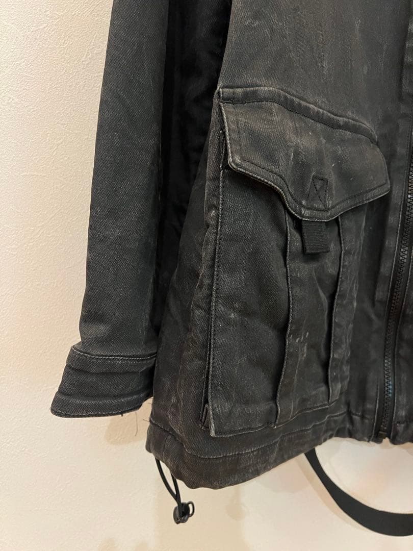 DIESEL ディーゼル　ジョグジーンズ　ブラック デニムジャケット　XS