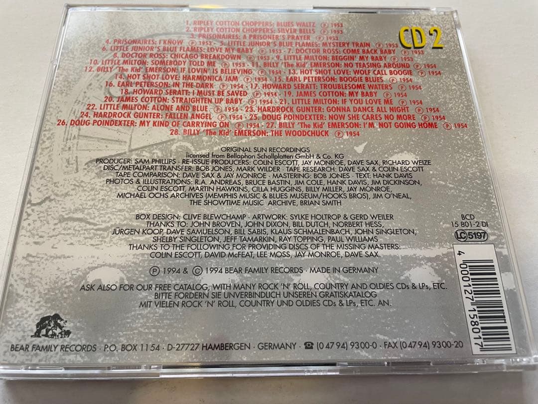 THE COMPLETE SUN SINGLES VOL.1 4CDボックス