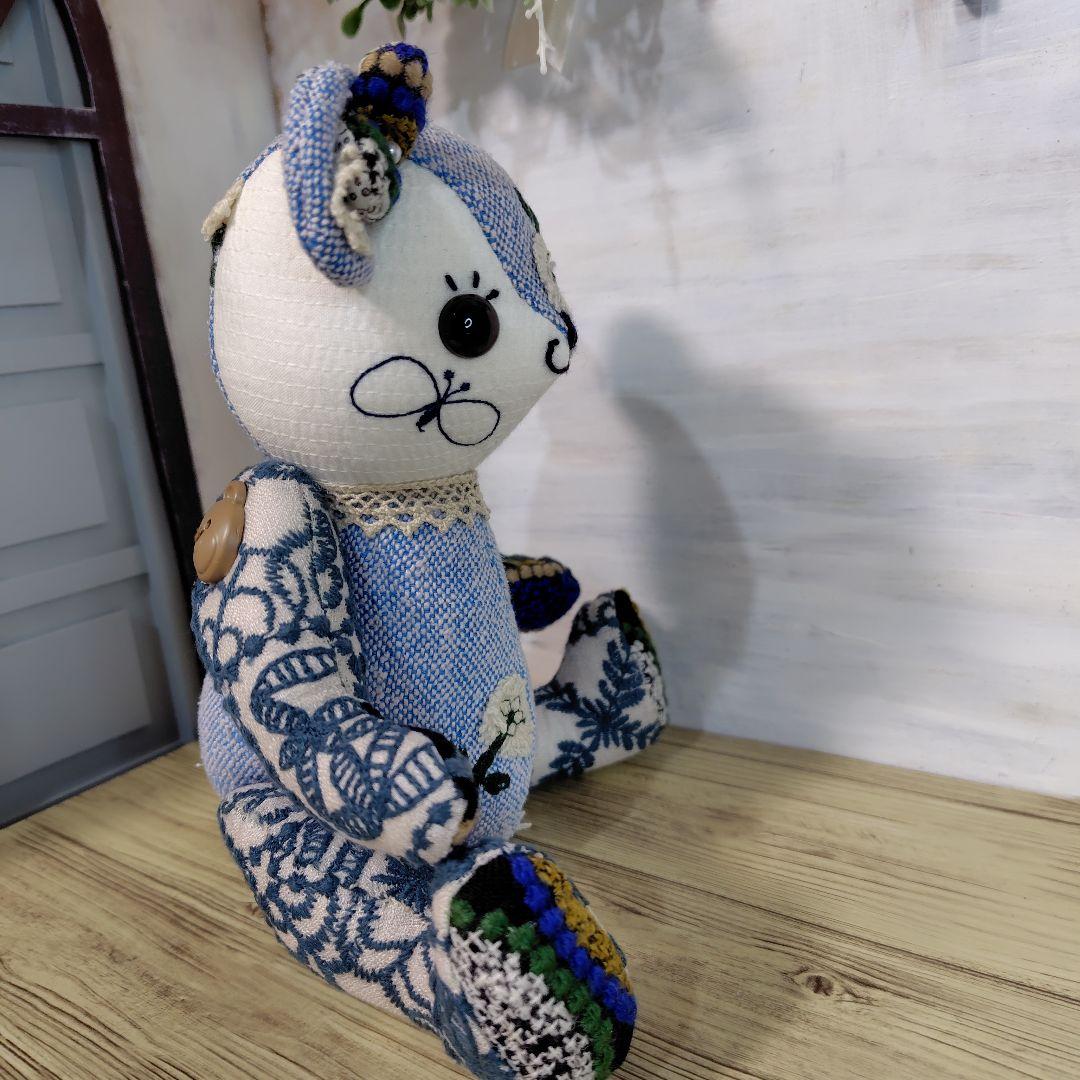 ミナペルホネン＊ハンドメイド＊ぬいぐるみ＊テディベア＊87