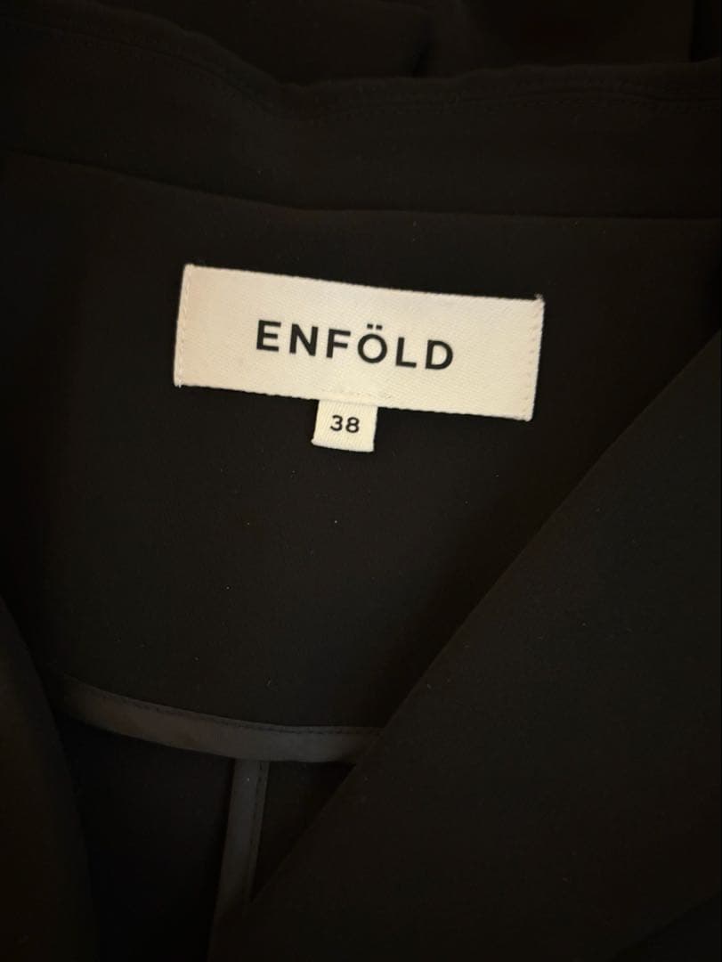 ジャケット・アウター ENFOLD NOTCHED-COLLAR JACKET
