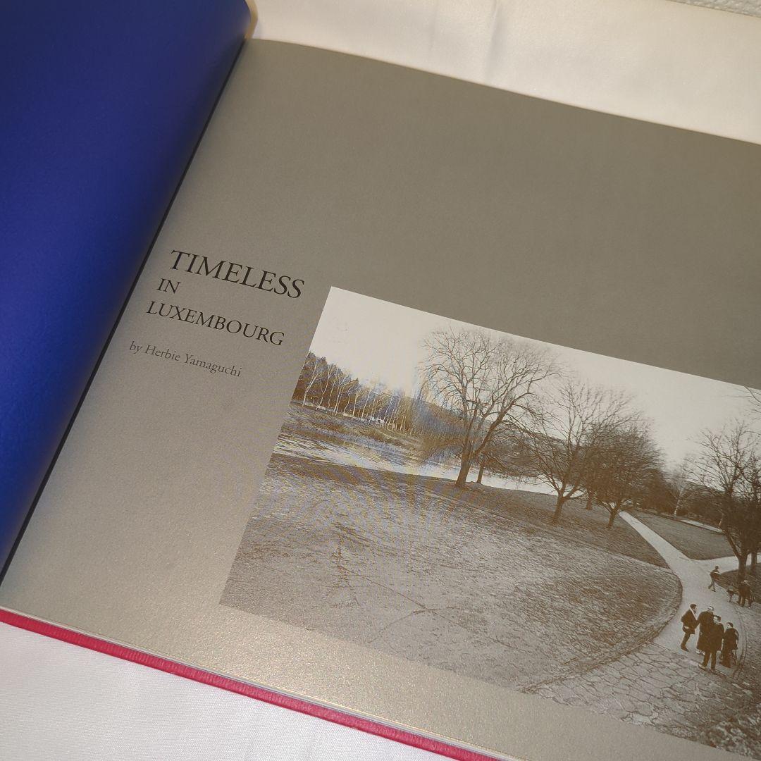 希少 ハービー・山口 TIMELESS IN LUXEMBOURG 写真集