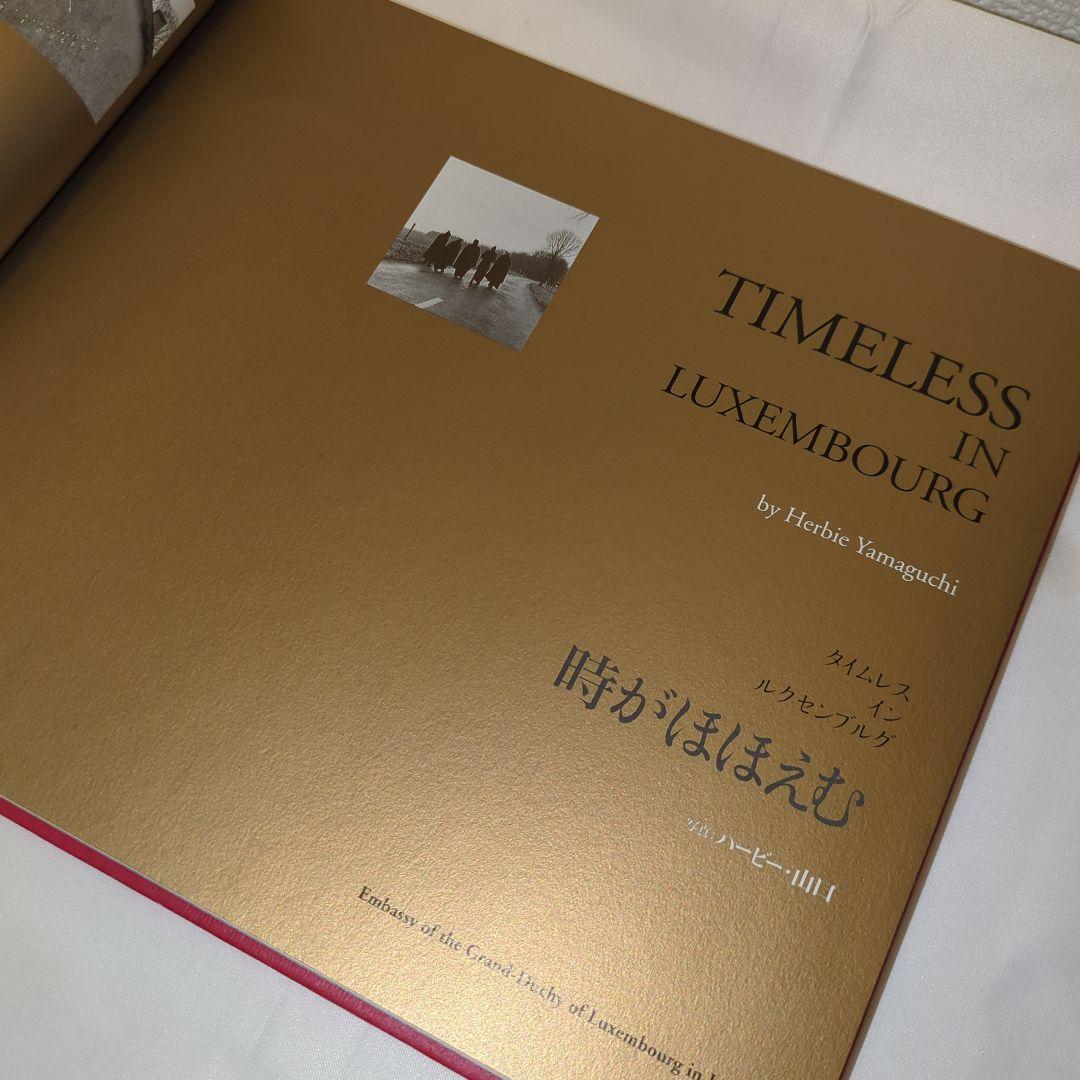 希少 ハービー・山口 TIMELESS IN LUXEMBOURG 写真集