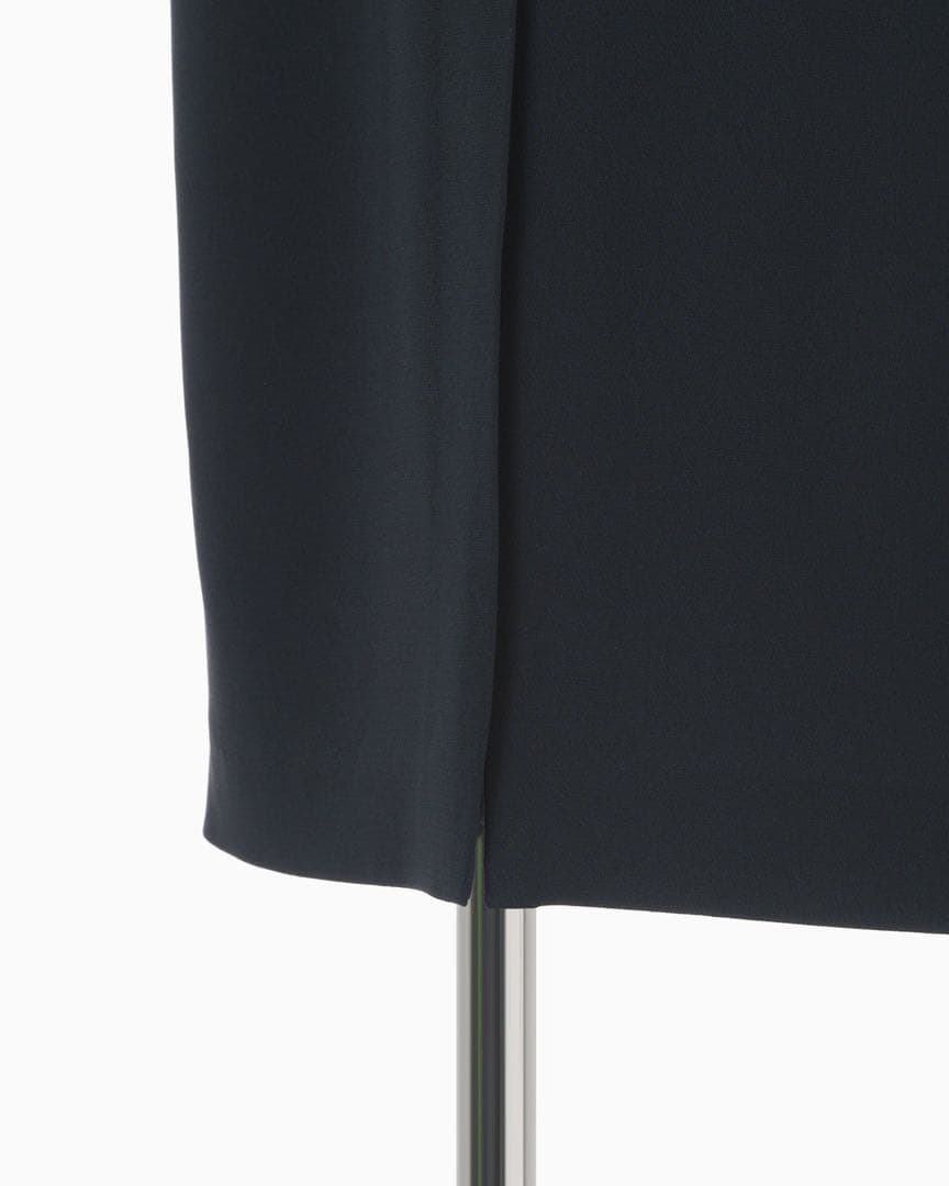 Mame Kurogouchi I-Line Dress ネイビー 25FW