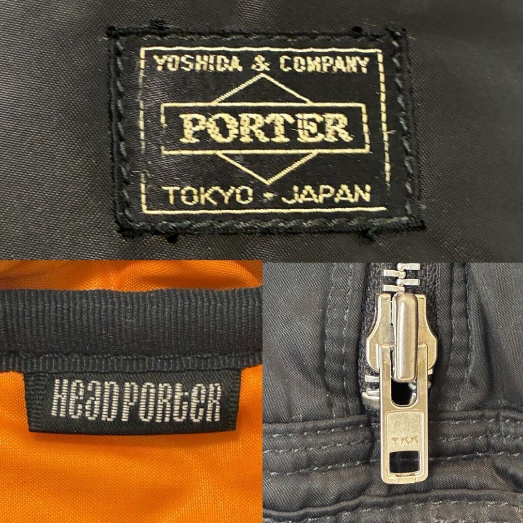 【極美品】ポーター タンカー ボストンバッグ ナイロン 黒 肩掛け メンズ