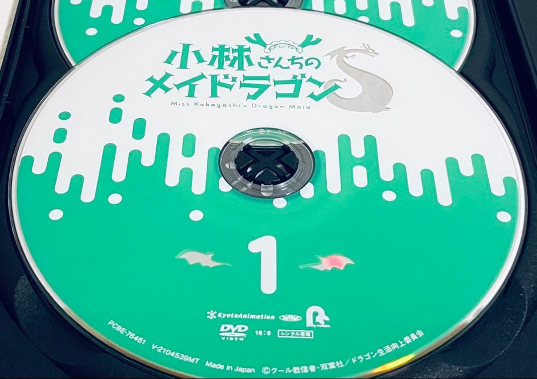 小林さんちのメイドラゴンS 【全６巻】　レンタル版DVD 全巻セット　アニメ