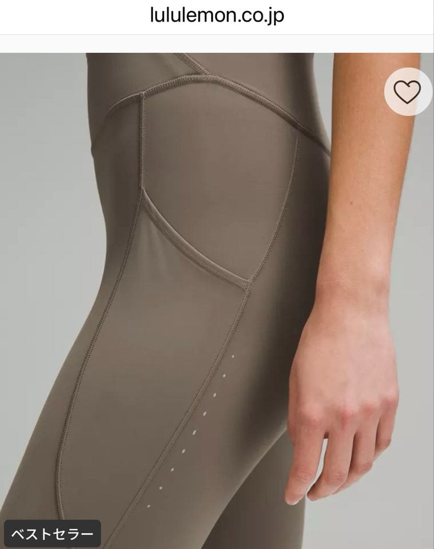 lululemon ルルレモン レギンスFast&Free 25インチサイズ6