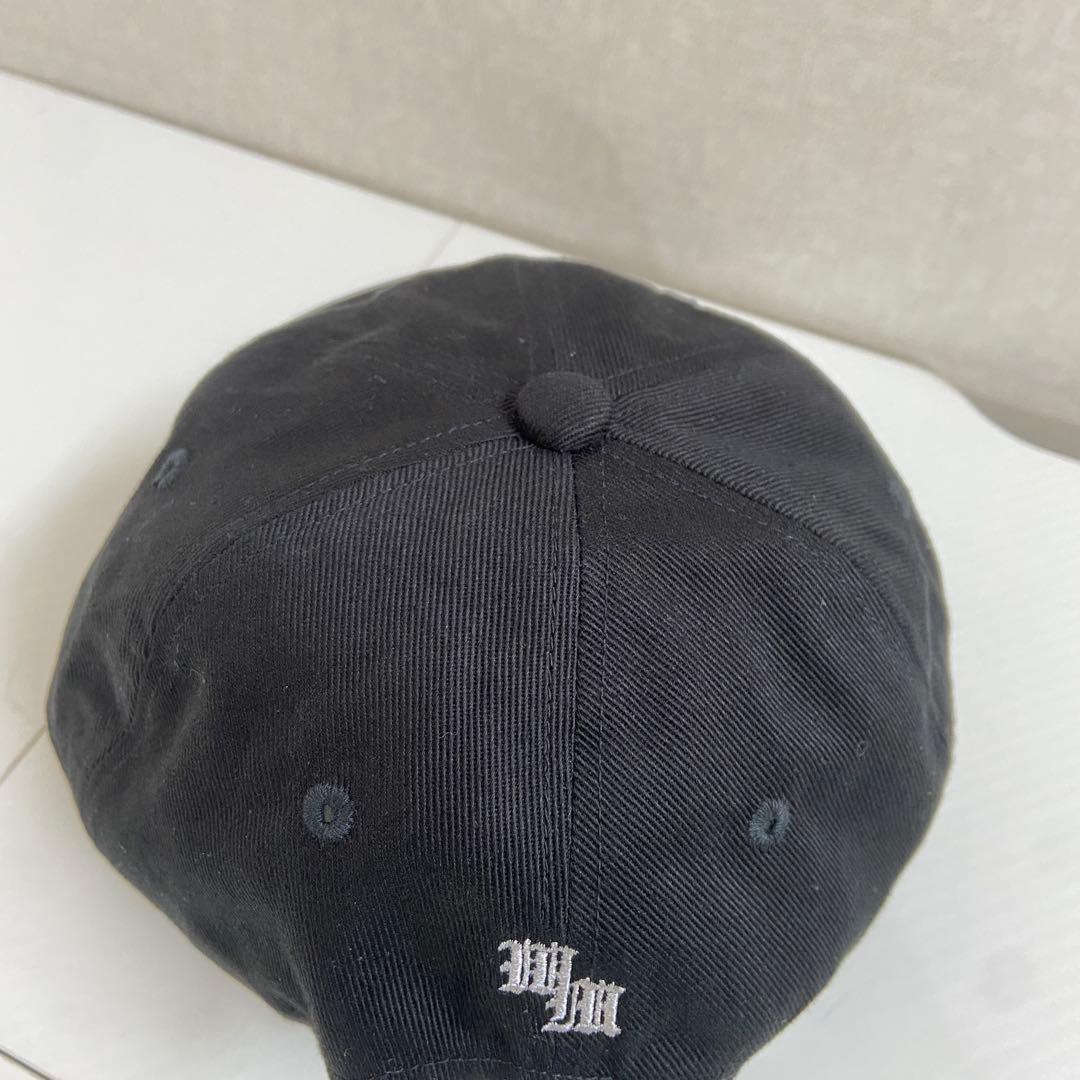 美品⭐️WACKO MARIA ワコマリア キャップ　ブラック　刺繍 【5329】
