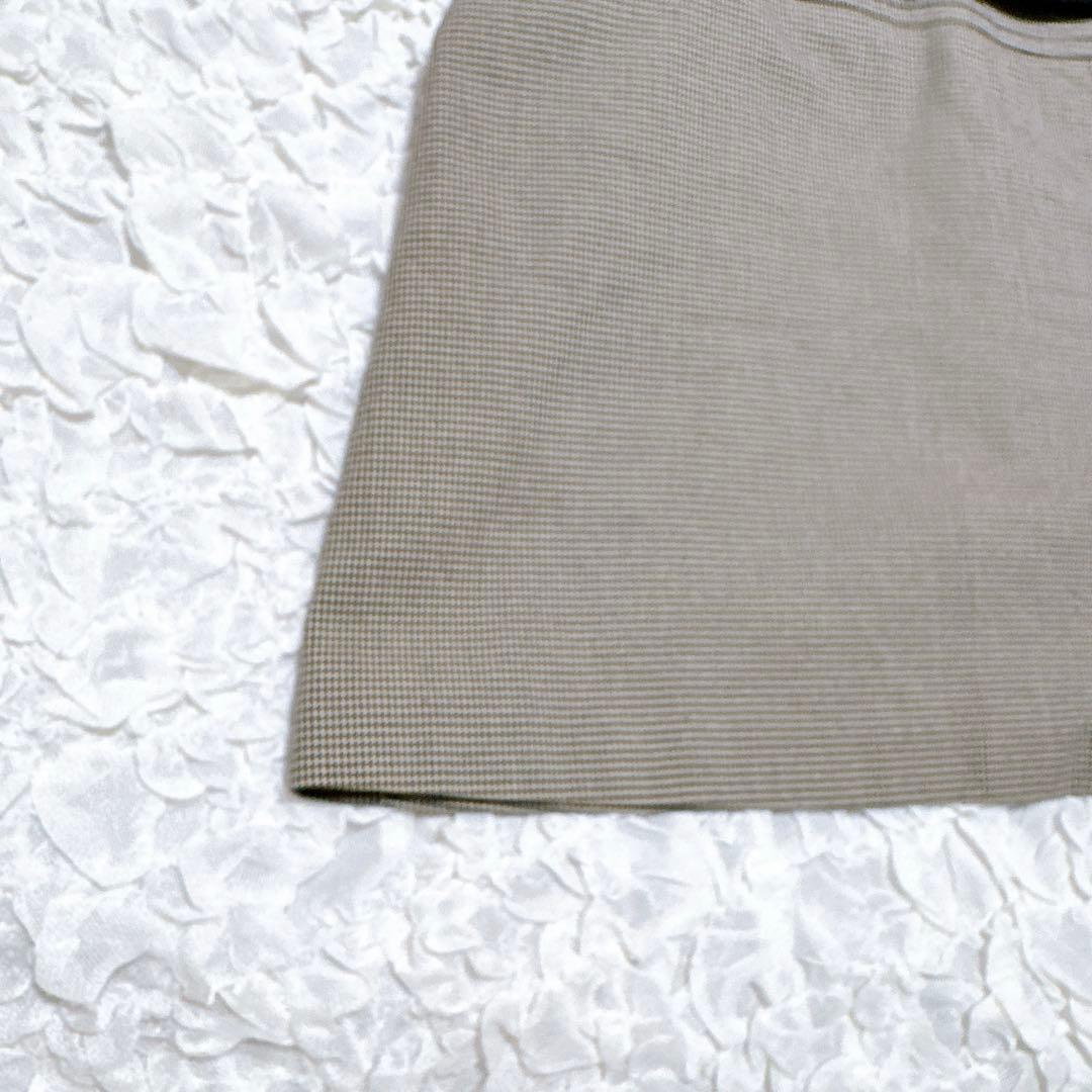 バーバリー ブルーレーベル ノースリーブ ワンピース 千鳥柄 ホースロゴ 刺繍