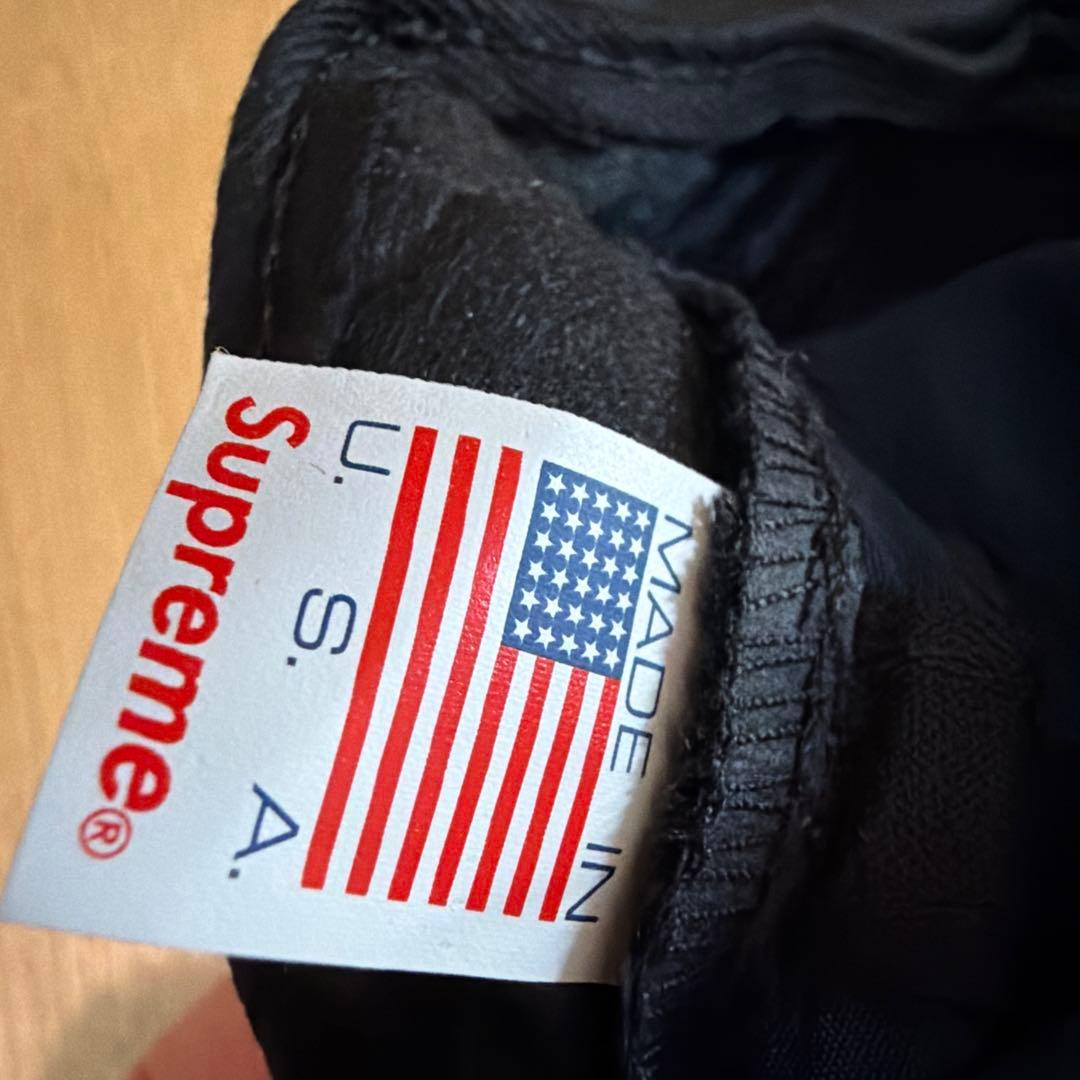 帽子 supreme Motion Logo Iridescent cap navy
