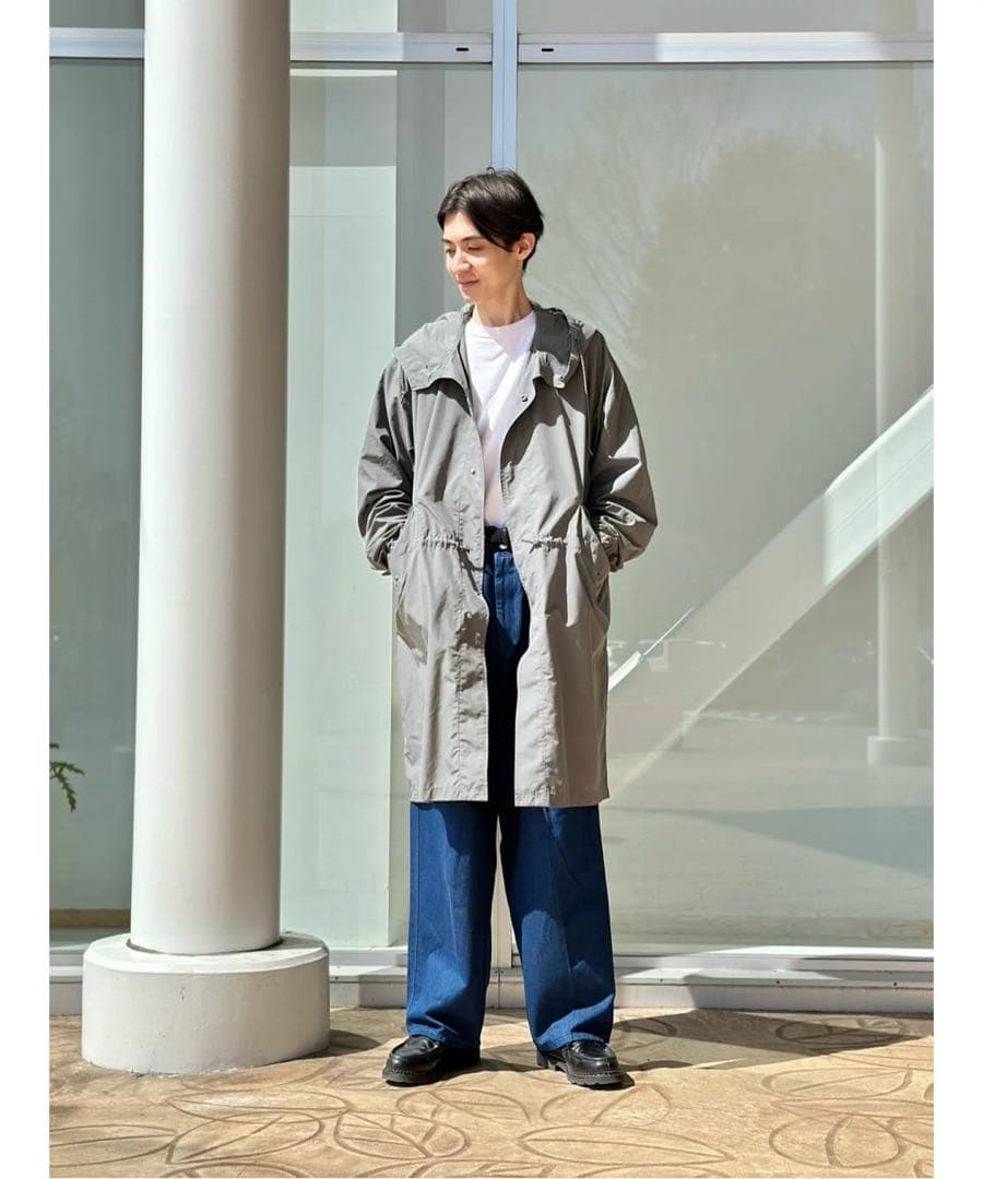 【新品★洗える】モッズコート タフタ 軽量 オリーブ UNITED ARROWS