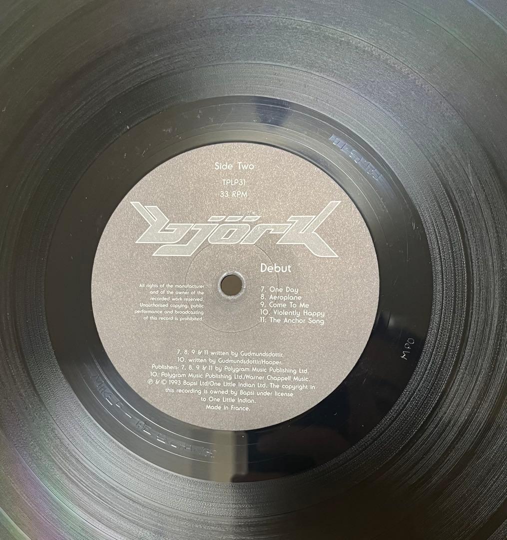 UKオリジナル ★ Bjork Debut LP ビョーク Björk