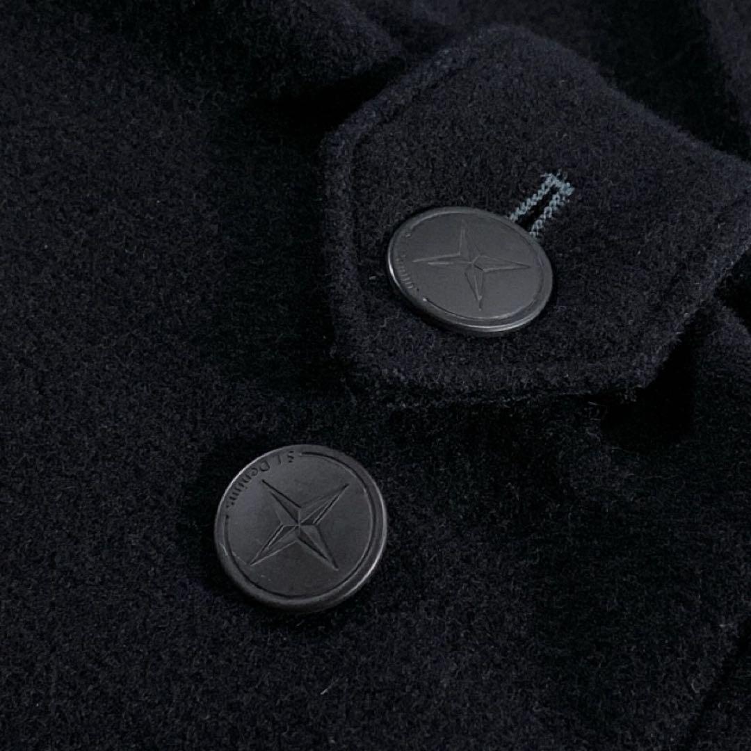 00s Stone  wool hooded coat アーカイブ