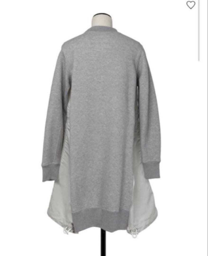 美品　sacai MA1 ワンピース　ブラック　size1