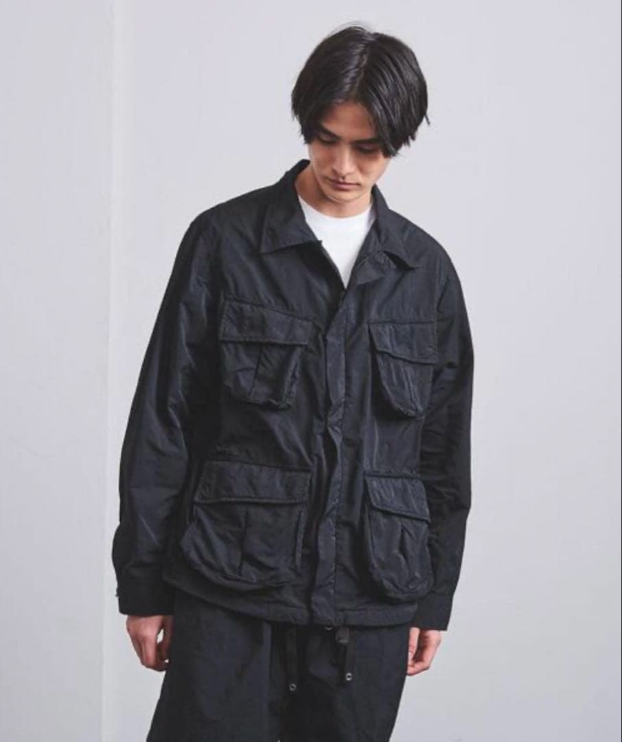 【上質】BDUジャケット ミリタリー M ネイビー ファティーグ Ｍ-65